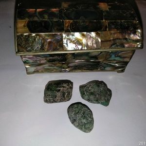 Raw Emeralds